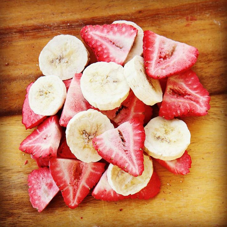 Freeze Dried Strawberries & Bananas